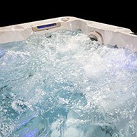 hydropool hot tub water